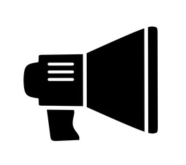 announcement icon. megaphone icon vector with trendy design