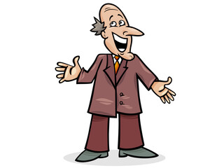 Funny Goat Animated Cartoon With Long Beard And Horns