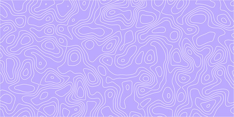 Mapping-style abstract design with smooth contours

