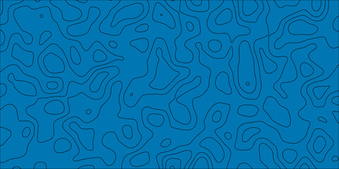Artistic seamless pattern inspired by terrain contours


