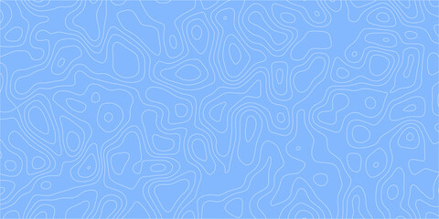 Decorative seamless background with topographic elements

