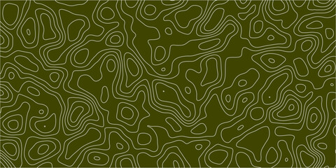 Organic abstract background with smooth contour lines

