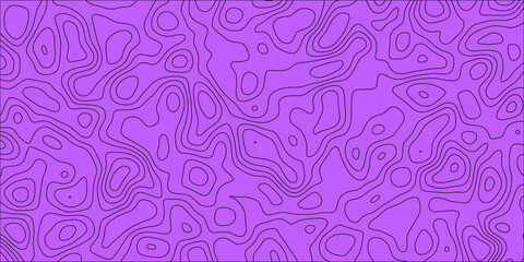 Abstract fluid pattern with continuous topographic lines

