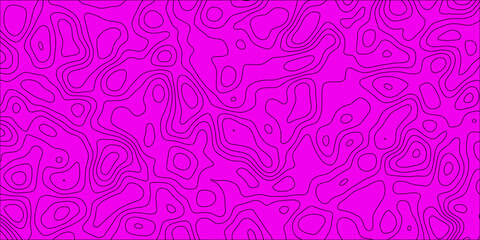 Abstract fluid pattern with continuous topographic lines

