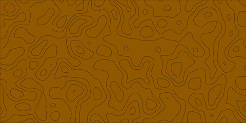 Decorative outline pattern with flowing abstract shapes

