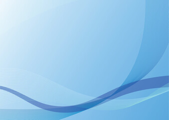 青色のサイバー系ウェーブ素材