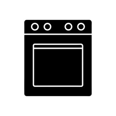 Oven Icon Vector Flat Clean Look Isolated