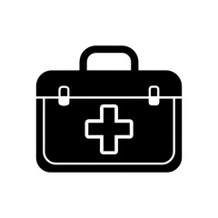 First Aid Kit Icon Vector Flat Clean Look