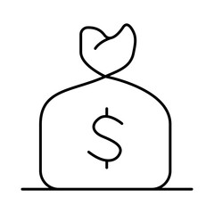 Hedge Fund Line Icon. Investment, Finance, Economy, Portfolio, Strategy, Money, Investor, Currency, Retirement, Wealth Icons. Editable Stroke Vector Illustration