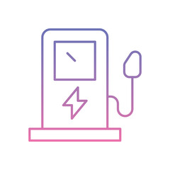 Electrical Pump Icon vector stock illustration