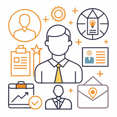 business people icons