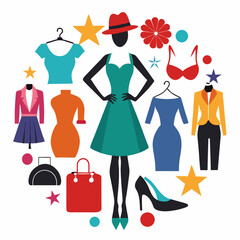 fashion shopping girls