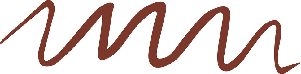 line wave doodle, decoration