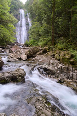 Fototapeta premium 宮崎県都農町、矢研の滝