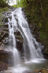宮崎県都農町、若葉の滝
