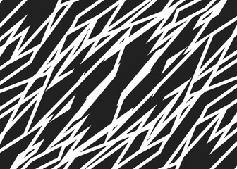 Abstract background with seamless sharp and slash line pattern. Raw scratch pattern