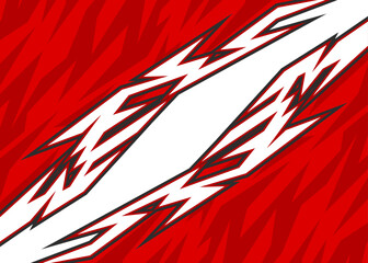 Abstract background with geometric spike arrow line pattern and with some copy space area