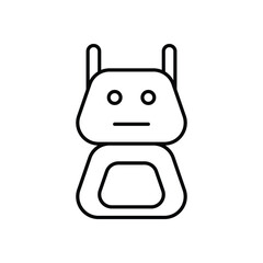 Robot Icon vector stock illustration