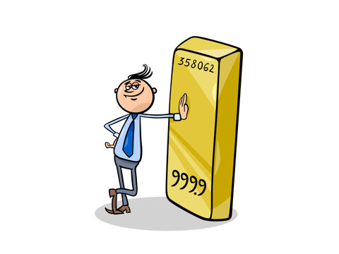 A smug cartoon cat grinning with a cheeky expression