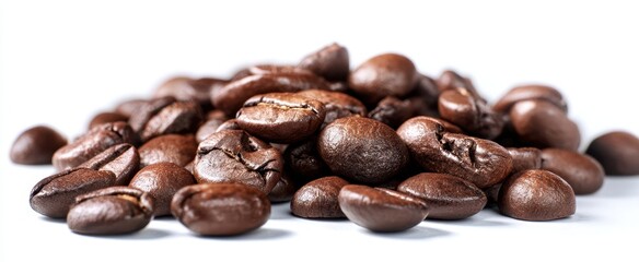 The rich and aromatic coffee beans ready for brewing and indulgence.