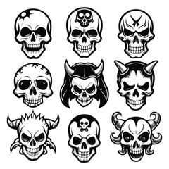 Colorful Dog Illustration in Vector Format with Various Design Elements