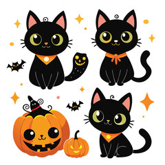 Four Cute Cartoon Character Image Prompts