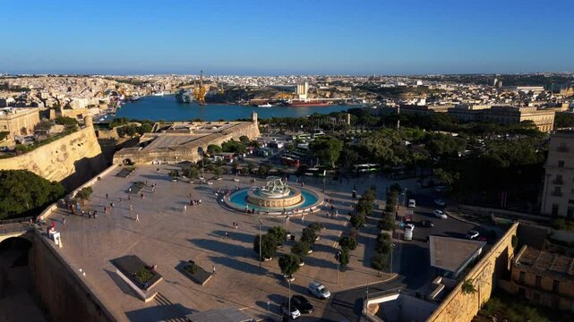 Aerial View of Valletta Malta II