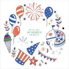 Obraz premium 4th july