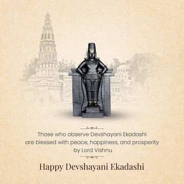 Happy Devshayani or Ashadhi Ekadashi in Pandharpur