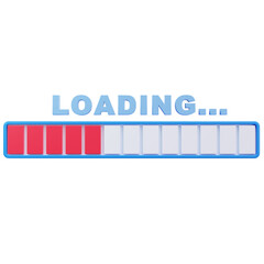Red Line Loading Bar