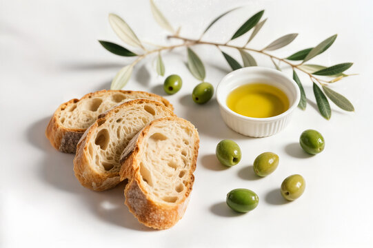 concept of tasty eating olive oil on white background concept concepto de sabroso comer aceite de oliva sobre fondo blanco concepto concept de d&eacute;gustation d'huile d'olive sur fond blanc concept zeytin