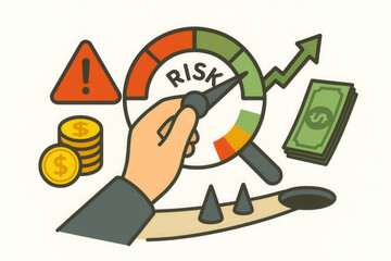 Mitigating Risk: Financial Safety and Risk Control Concept