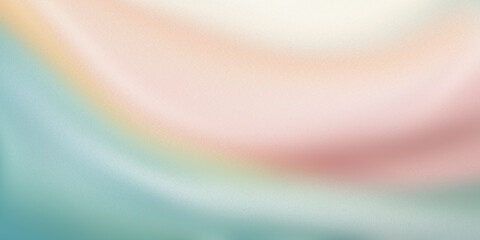 abstract wavy pastel rainbow color gradient background lines banner wallpaper