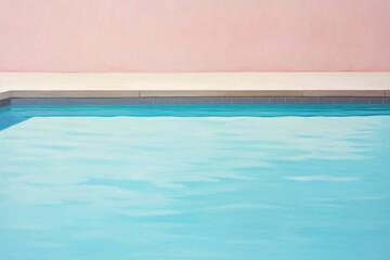 Pool minimal architecture flooring poolside.