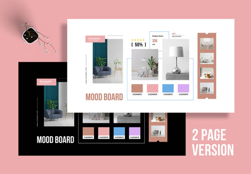 Simple Moodboard Template