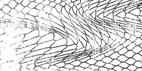 Mesh texture for fishing nets. Grunge pattern for sportswear or soccer goal, volleyball net, basketball hoop, hockey, athletics. Mesh modern net.art