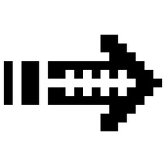 Pixel Arrow Element
