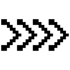 Pixel Arrow Element