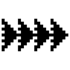 Pixel Arrow Element