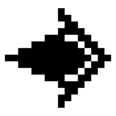 Pixel Arrow Element