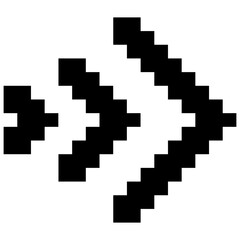 Pixel Arrow Element