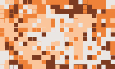 Abstract pixel art background.  Warm earthy tones create a dynamic, textured design perfect for websites, presentations, or print.  Evokes feelings of warmth, energy, and modern technology.