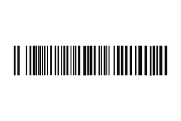 Barcode isolated on white background. Code stripes sticker. Barcode labels, customers qr code.