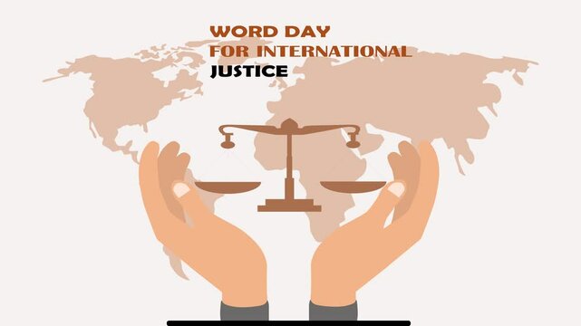 Footage World International Justice Day