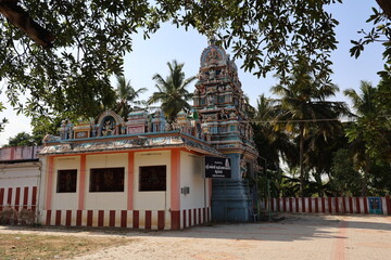  Village temple of Ramanathapuram, madurai,Tamilnadu, india, asia 