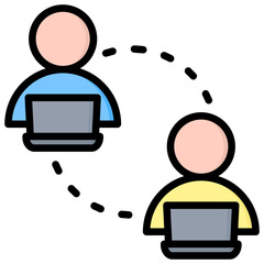 Remote Team Icon
