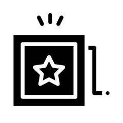 jack in the box glyph icon