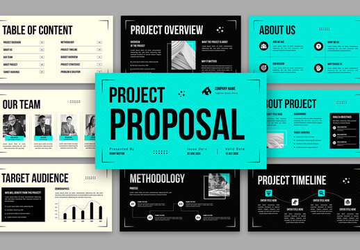 Creative Project Proposal Presentation Layout