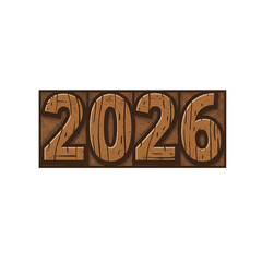 2026 Wood Texture Illustration