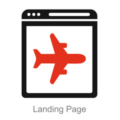 Obraz premium Landing Page